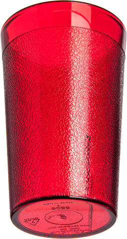 Carlisle TUMBLER STACKABLE™ SAN PLASTIC RUBY 9.5 OZ