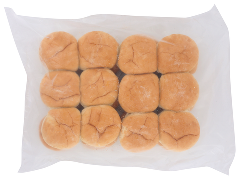 Advance Food Charbroiled Mini Beef Steak Burger, 1.2 Ounce -- 72 per case.