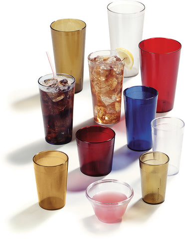 Carlisle TUMBLER STACKABLE™ SAN PLASTIC RUBY 32 OZ