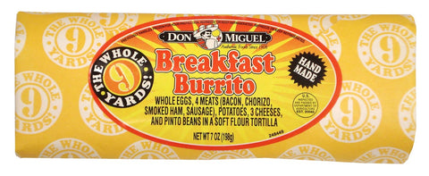 Don Miguel BREAKFAST WHOLE 9 YARDS
