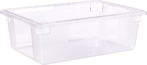 Container Food Storage Polycarnbonate Clear 12.5 Gal 26x18x9
