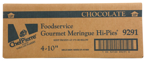 Pie Chocolate Meringue Hi W/ Domes 10