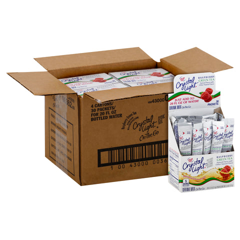 Crystal Light DRINK OTG RASPBERRY GREEN TEA