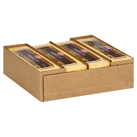 Kraft American Sliced Cheese, 5 Pound -- 4 per case.