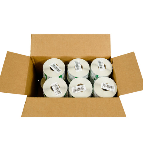 National Checking Friday Item Date Use By Removable Trilingual Label, 2 x 2 inch 500 labels per roll -- 18 rolls per case.