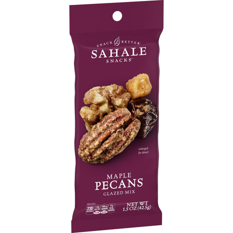 Sahale Maple Pecans Glazed Mix, 1.5 Ounce -- 108 per case.