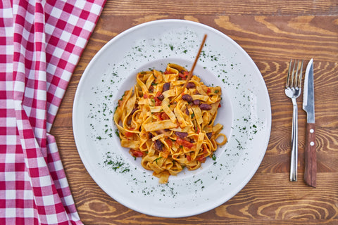 Pasta Egg Noodle Wide 1/2