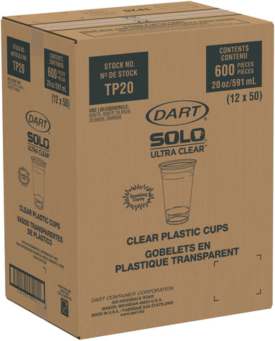 Bellagio CUP PET ULTRA CLEAR™ 20 OZ
