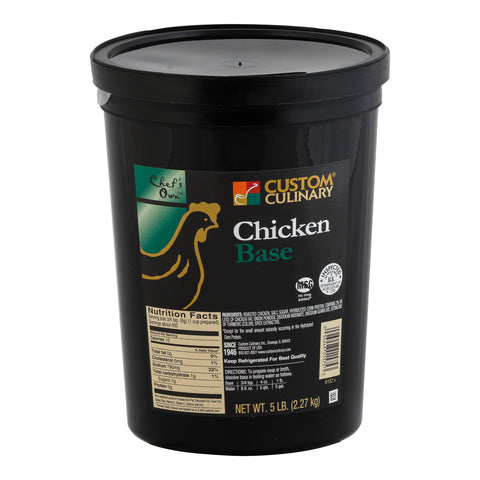 Custom Culinary Chef's Own Chicken Base No MSG Added
