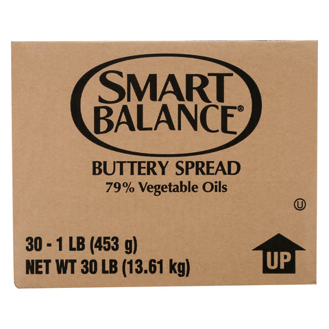 Smart Balance 79 Percent Vegetable Oil Buttery Spread, 1 Pound -- 30 per case.