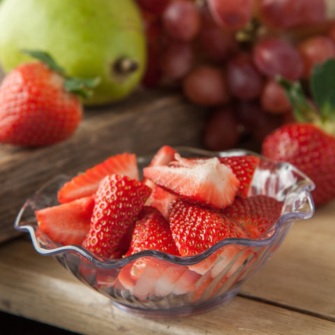Carlisle DISH PLASTIC BERRY CLEAR TULIP 5 OZ