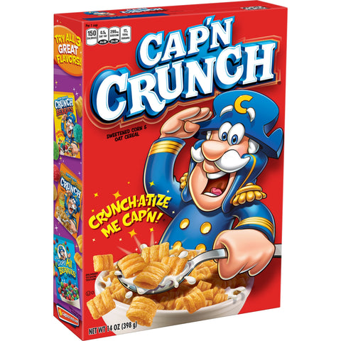 Quaker® CEREAL CAP'N CRUNCH REDBOX FAMILY PACK RTE