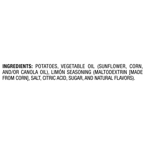 Chip Potato Limon Single Serve