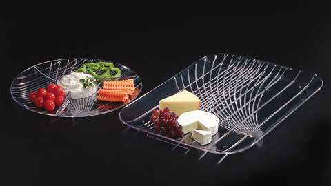 Carlisle TRAYS™ FESTIVAL HANDLED CLEAR 22X16