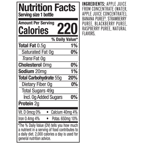 Naked Juice JUICE BERRY BLAST PLASTIC BOTTLE