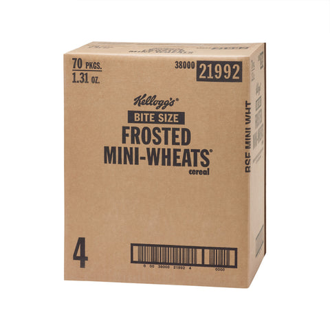 Kelloggs Cereal Frosted Miniature Wheat Base, 1.31 Ounce Each -- 70 Per Case
