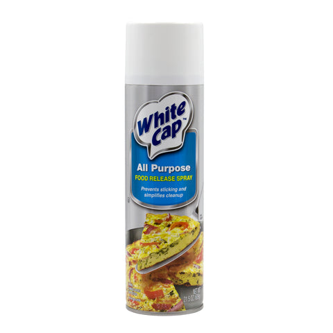White Cap All Purpose Pan Spray, 1.34 Pound -- 6 per case.