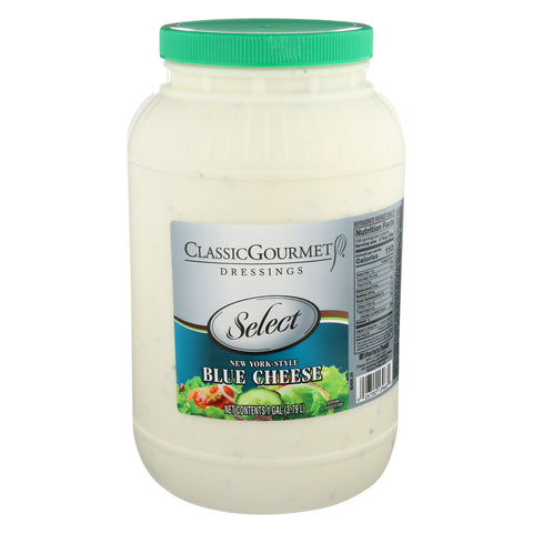 Ventura Foods Classic Gourmet Select New York Style Blue Cheese Dressing, 4 Gallon.