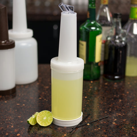 Stor N' Pour® BOTTLE BAR COMPLETE UNIT ASSORTED COLORS 1-QT
