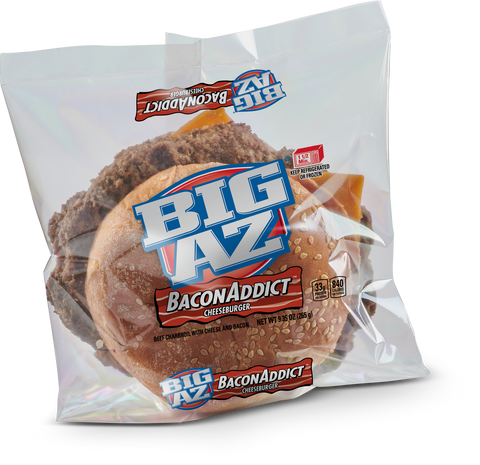 Sandwich Baconaddict Cheeseburger Iw 9.35 Oz 1470-10