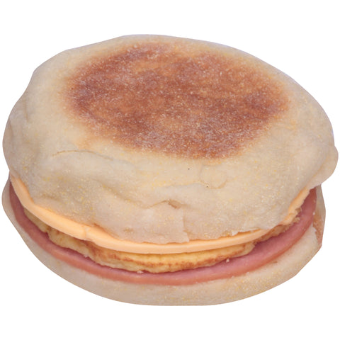 Jimmy Dean Egg and Cheese Muffin Canadian Bacon Breakfast Sandwich, 4 Ounce -- 12 per case.