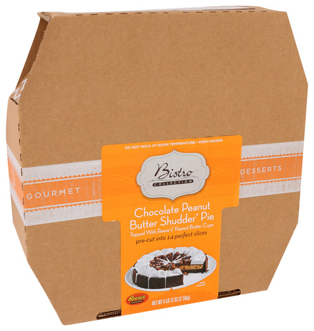 Sara Lee Frozen PIE CHOCOLATE PEANUT BUTTER SHUDDER ROUND 14 SLICE 10