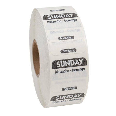 National Checking LABEL DISSOLVABLE 1
