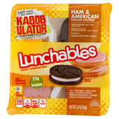 Oscar Mayer LUNCHABLE ENTREE HAM AMERICAN CHEESE & CRACKER
