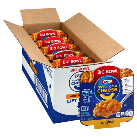 Kraft MAC & CHEESE BIG BOWL