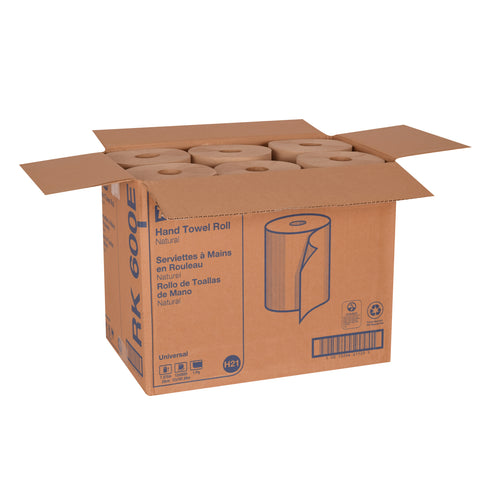 Towel Hand Roll Natural 1-ply 7.85x600