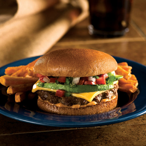 Beef Pattie Flame Grilled W/ Applesauce Fc Cn 2.5 Oz 1-155-425-20