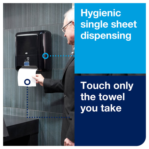 Dispenser Hand Towel Roll With Intuition™ Sensor Black