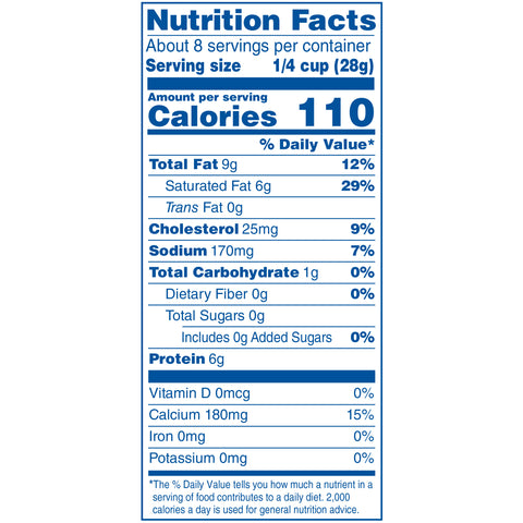 Kraft Zip Pak Natural Finely Shredded Sharp Cheddar Cheese, 8 Ounce -- 12 per case.
