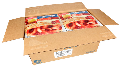 Sara Lee Chef Pierre Unbaked Apple Raspberry Hi Pie, 10 inch -- 6 per case.