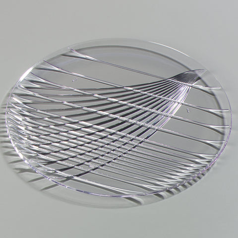 Carlisle TRAY SERVING FESTIVAL ROUND CLEAR 16