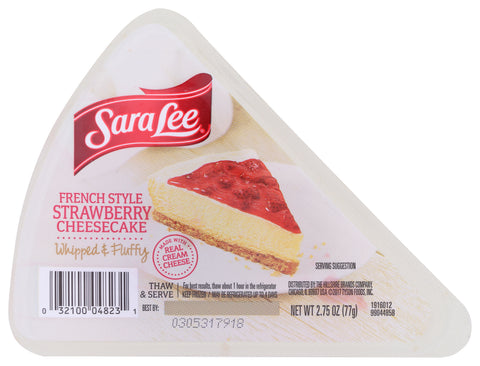 Cheesecake Strawberry French Slices