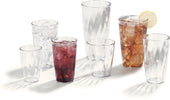 Carlisle TUMBLER POLYCARBONATE SWIRL CLEAR 5 OZ