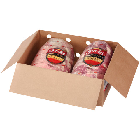 Sara Lee TURKEY BREAST & THIGH ROAST SKIN-ON NETTED RAW 10000012278