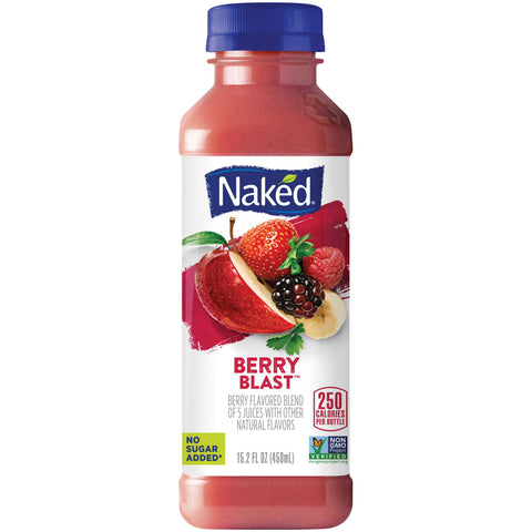 Smoothie Blast Berry No-sugar-added Non-dairy Plastic Bottle Ref 100% Juic
