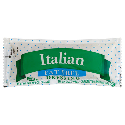 Dressing Italian Fat Free Single Serve Packet 78000368
