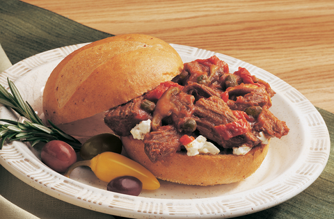 Hillshire Farm® BEEF CHUCK POT ROAST W/ ONIONS & AU JUS 10000004305