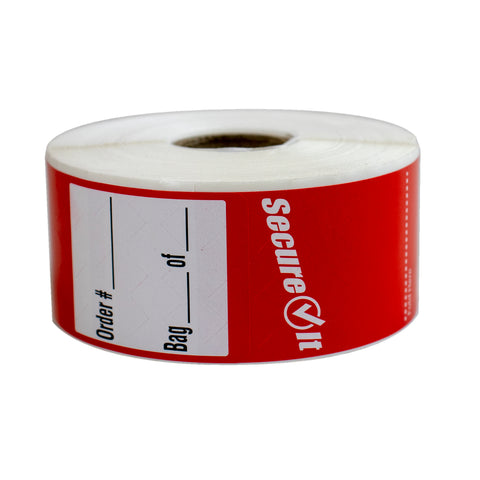 National Checking LABEL TAMPER RESISTANT SEQURELT 1.5X6