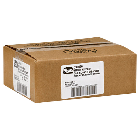 Mustard Yellow Single Serve Packet 530600/78000701