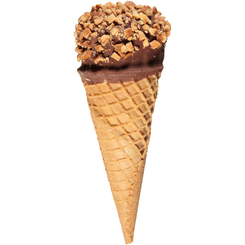 Blue Bunny ICE CREAM CONE VANILLA SUNDAE NUTTY