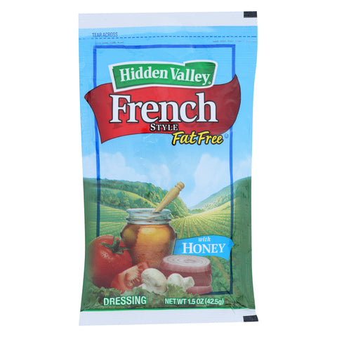 Dressing French W/ Honey Fat Free Single Serve Packet
