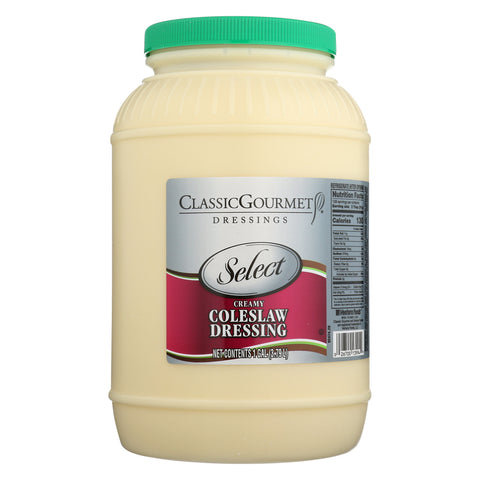 Ventura Foods Classic Gourmet Select Creamy Coleslaw Salad Dressing, 1 Gallon -- 4 per case.