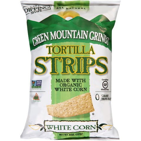 Green Mountain Gringo® TORTILLA CHIP STRIPS CORN WHITE
