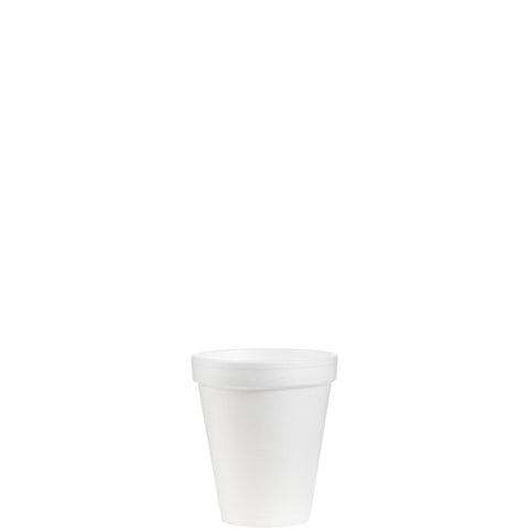 Cup Foam White Small Drink 6 Oz