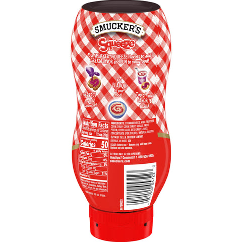 Smucker's® Platescapers® JAM STRAWBERRY SQUEEZE BOTTLE