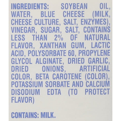 Kraft Blue Cheese Dressing, 1 Gallon - 4 per case